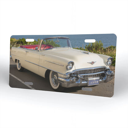 Aluminum License Plate 1956 Cadillac Eldorado Biarritz  Cabriolet