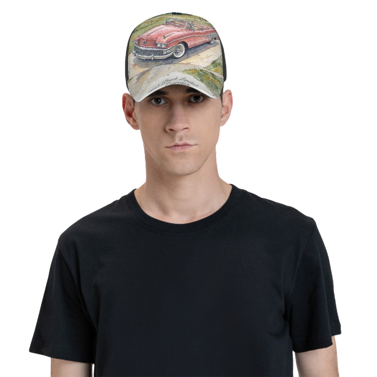 Baseball Cap - 1958 Buick Limited Convertible rosa