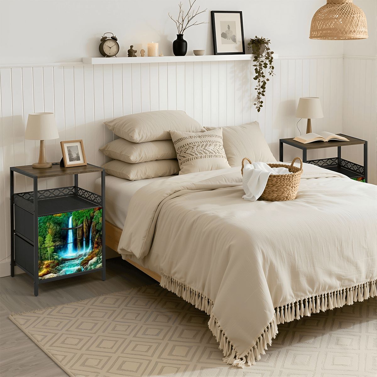 2Drawer Bedside Table 21
