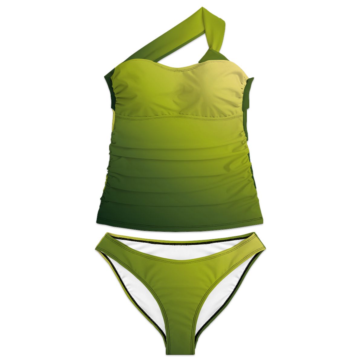 OneShoulder Two Piece Swimsuit