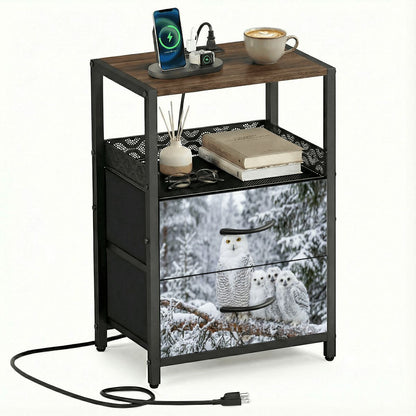 2Drawer Bedside Table 10