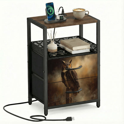 2Drawer Bedside Table