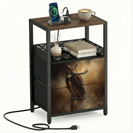 2Drawer Bedside Table