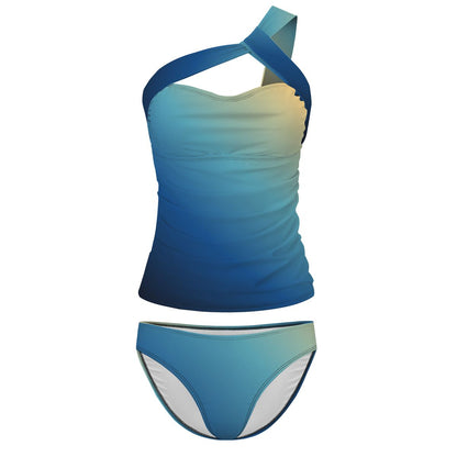 OneShoulder Two Piece Swimsuit