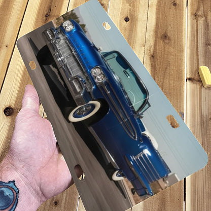 Aluminum License Plate 1958 Oldsmobile Dynamic 88 Convertible