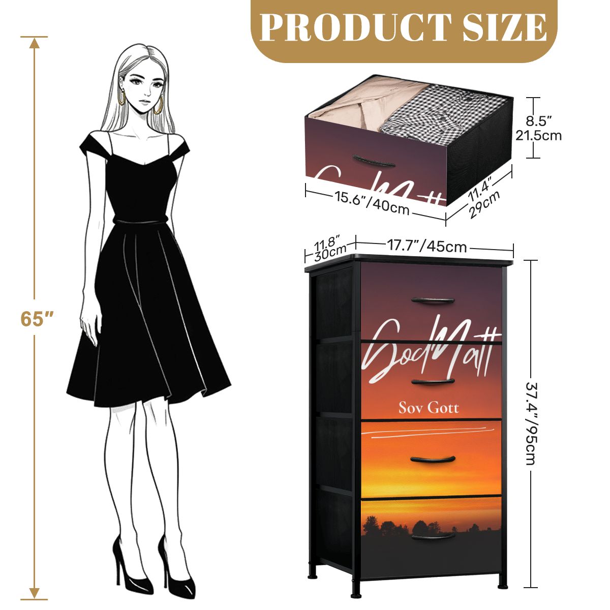 4Drawer Dresser GodNatt