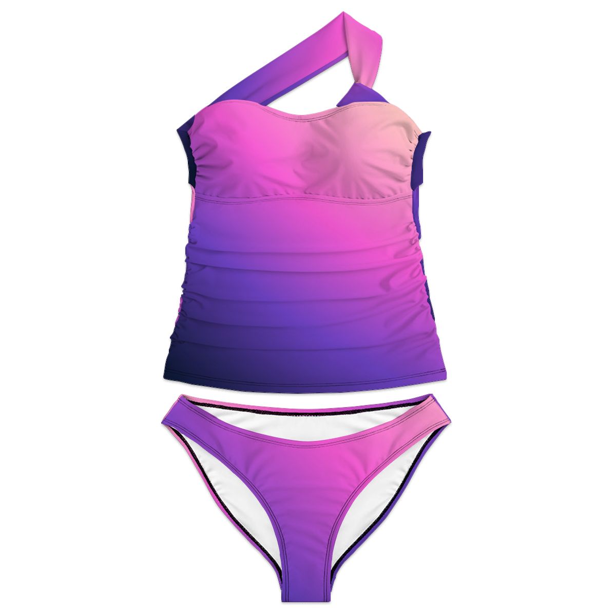 OneShoulder Two Piece Swimsuit