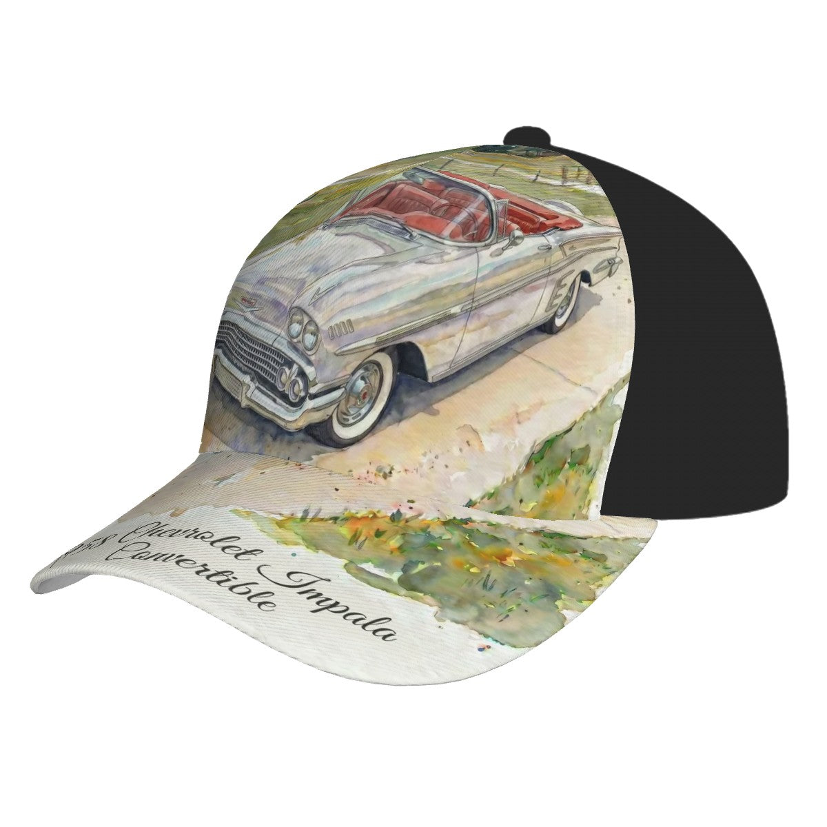 Baseball Cap - 1958 Chevrolet Impala Convertible vit