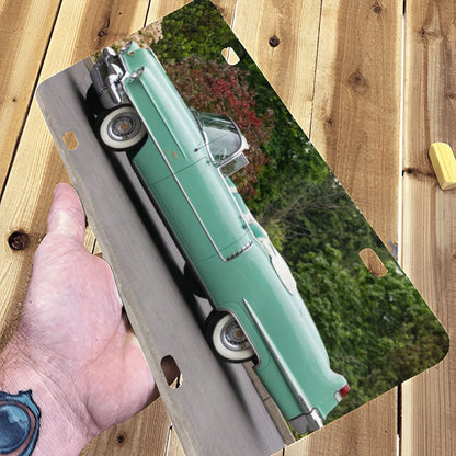 Aluminum License Plate 1956 Cadillac Series 62 Convertible