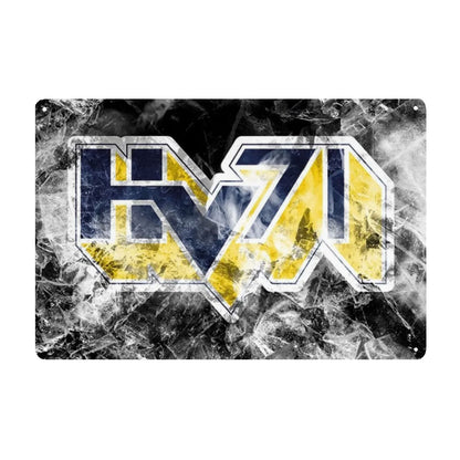Rectangular Tin Sign Metal Sign Decor HV71
