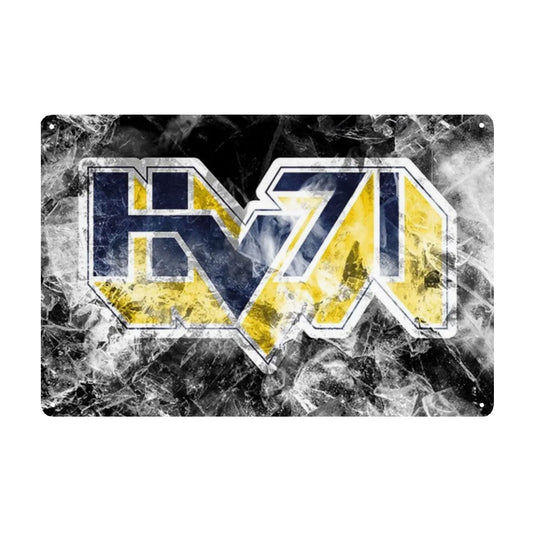 Rectangular Tin Sign Metal Sign Decor HV71