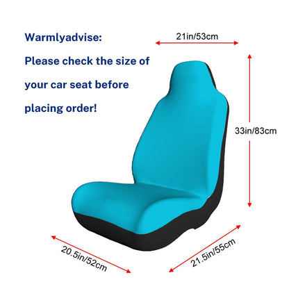 Car Seat Covers Aquablå