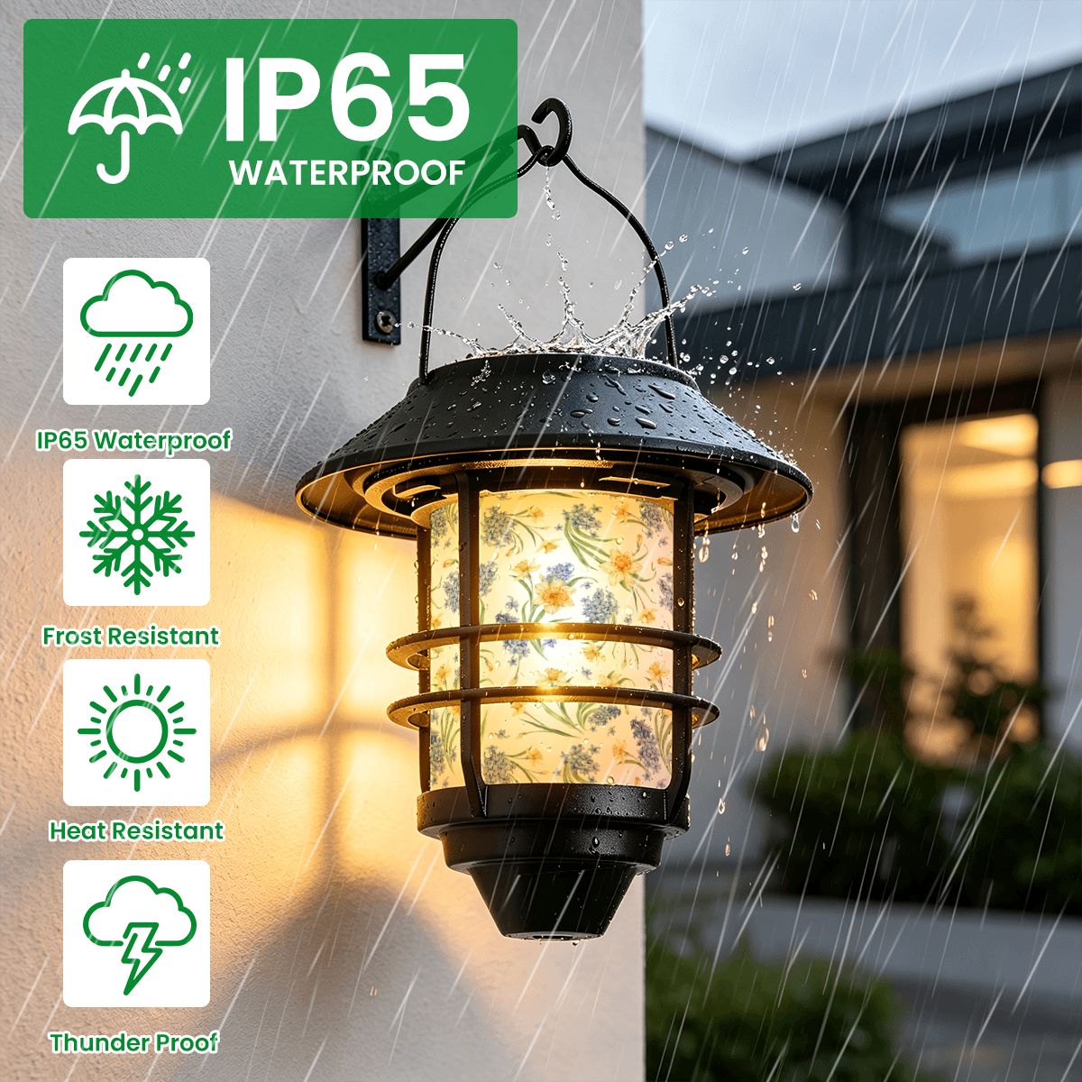 Hanging Solar Lights 2pcs