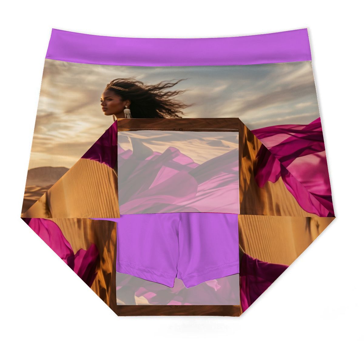 ALine Skort With Pocket Magenta