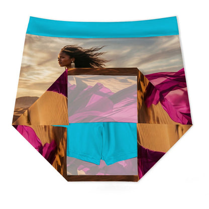 ALine Skort With Pocket Aquablå