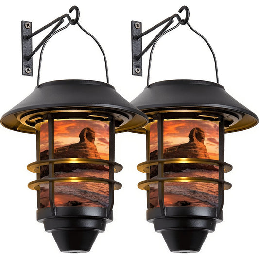 Hanging Solar Lights 2pcs