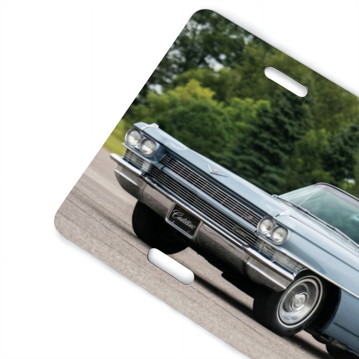 Aluminum License Plate 1964 Cadillac Series 62 Convertible
