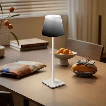 LED Cordless Table Lamp Blackwhite