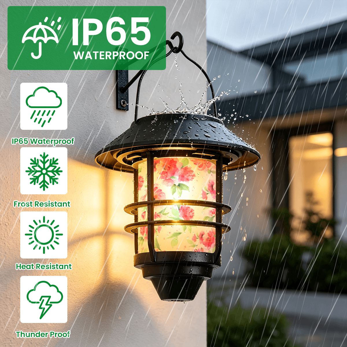 Hanging Solar Lights 2pcs