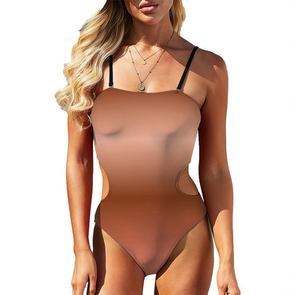 Cut Out One Piece Swimsuit Women