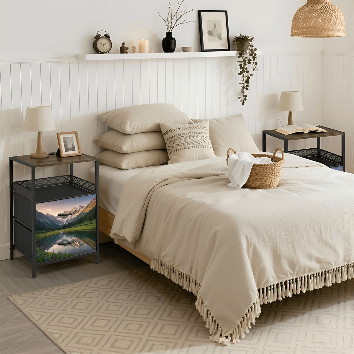 2Drawer Bedside Table 28