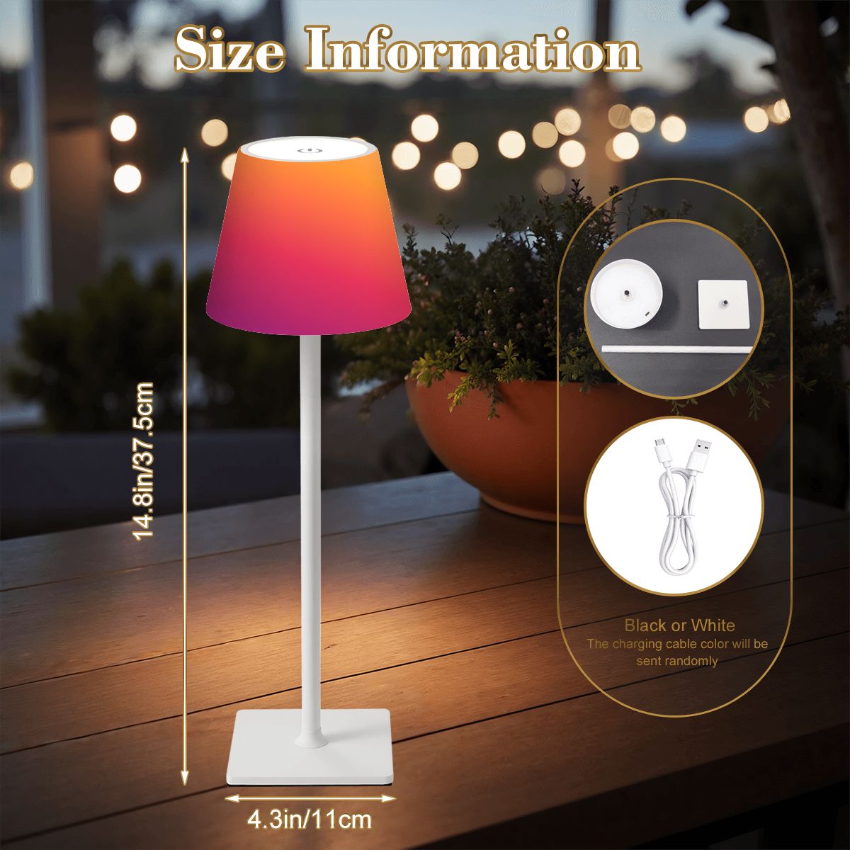 LED Cordless Table Lamp Kodachrome