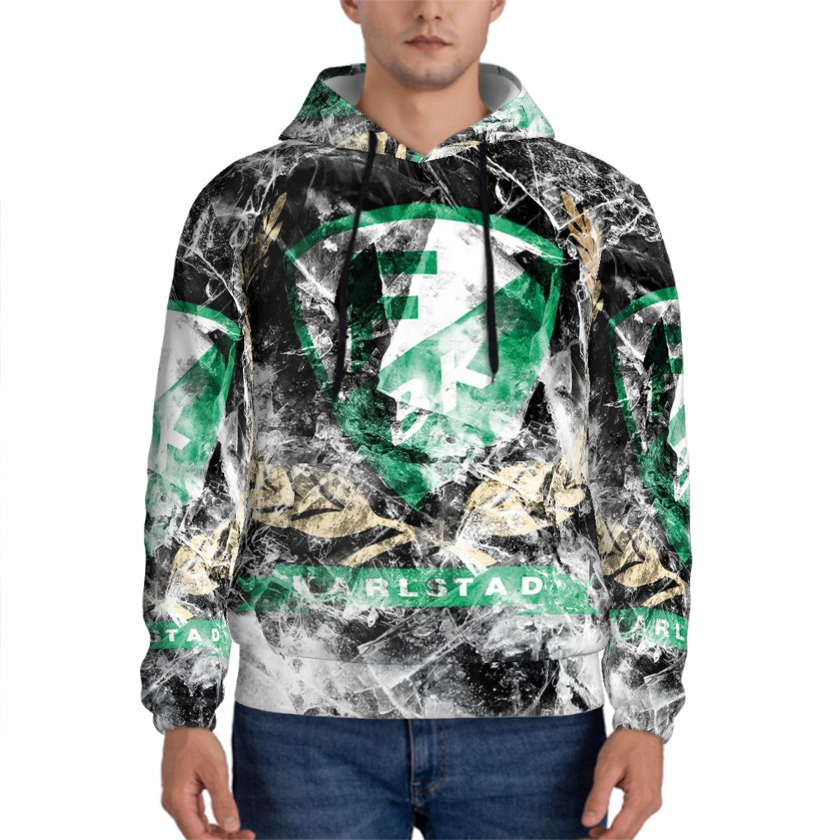 Men's Hooded Sweatshirt - FÄRJESTAD BK