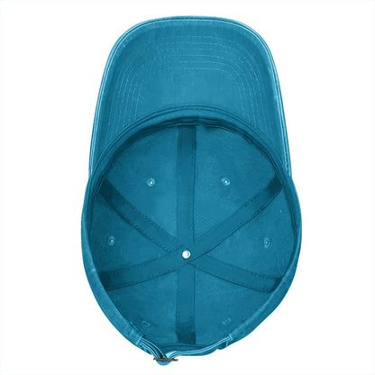 Unisex Washed Denim Baseball Cap BORN TO RIDE