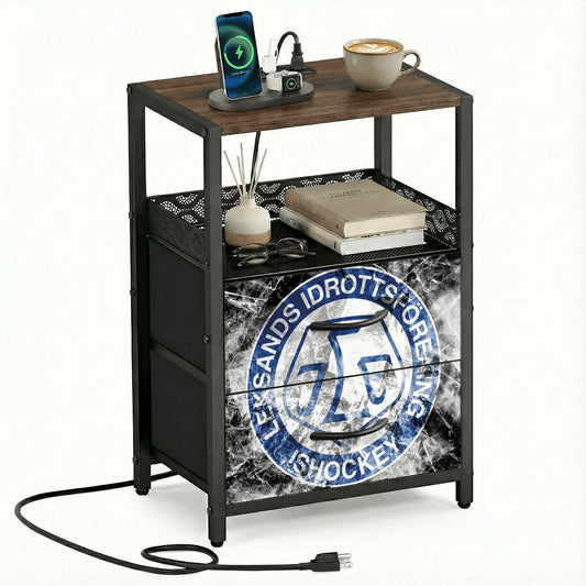2Drawer Bedside Table 86
