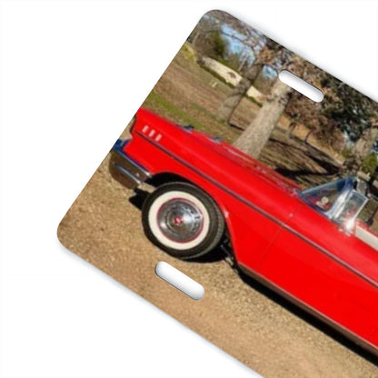 Aluminum License Plate 1957 Chevrolet Bel Air