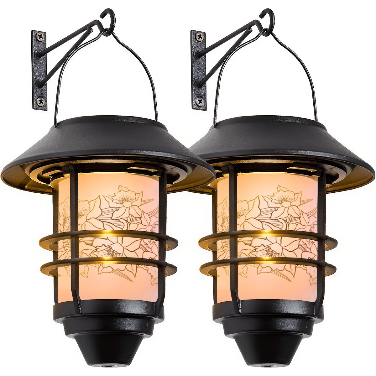 Hanging Solar Lights 2pcs