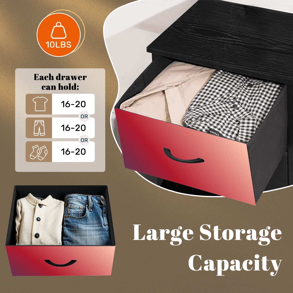 4Drawer Dresser