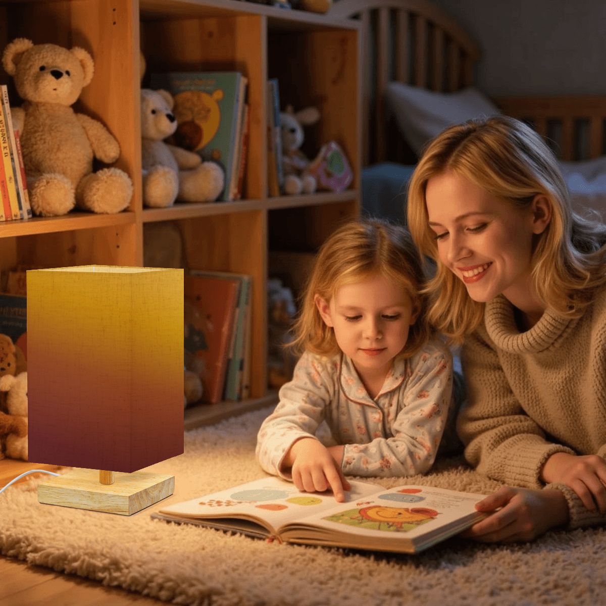 Square Table Lamp Kodachrome