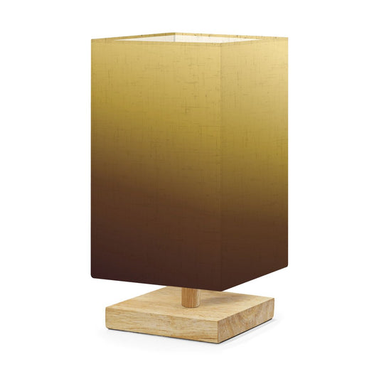 Square Table Lamp Gold