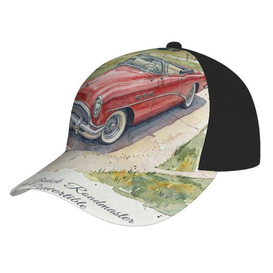 Baseball Cap - 1954 Buick Roadmaster Convertible röd