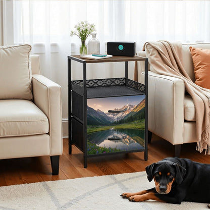 2Drawer Bedside Table 28