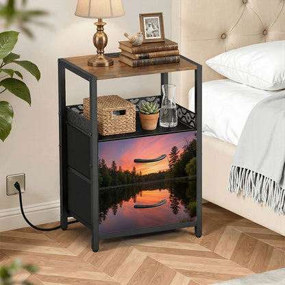 2Drawer Bedside Table