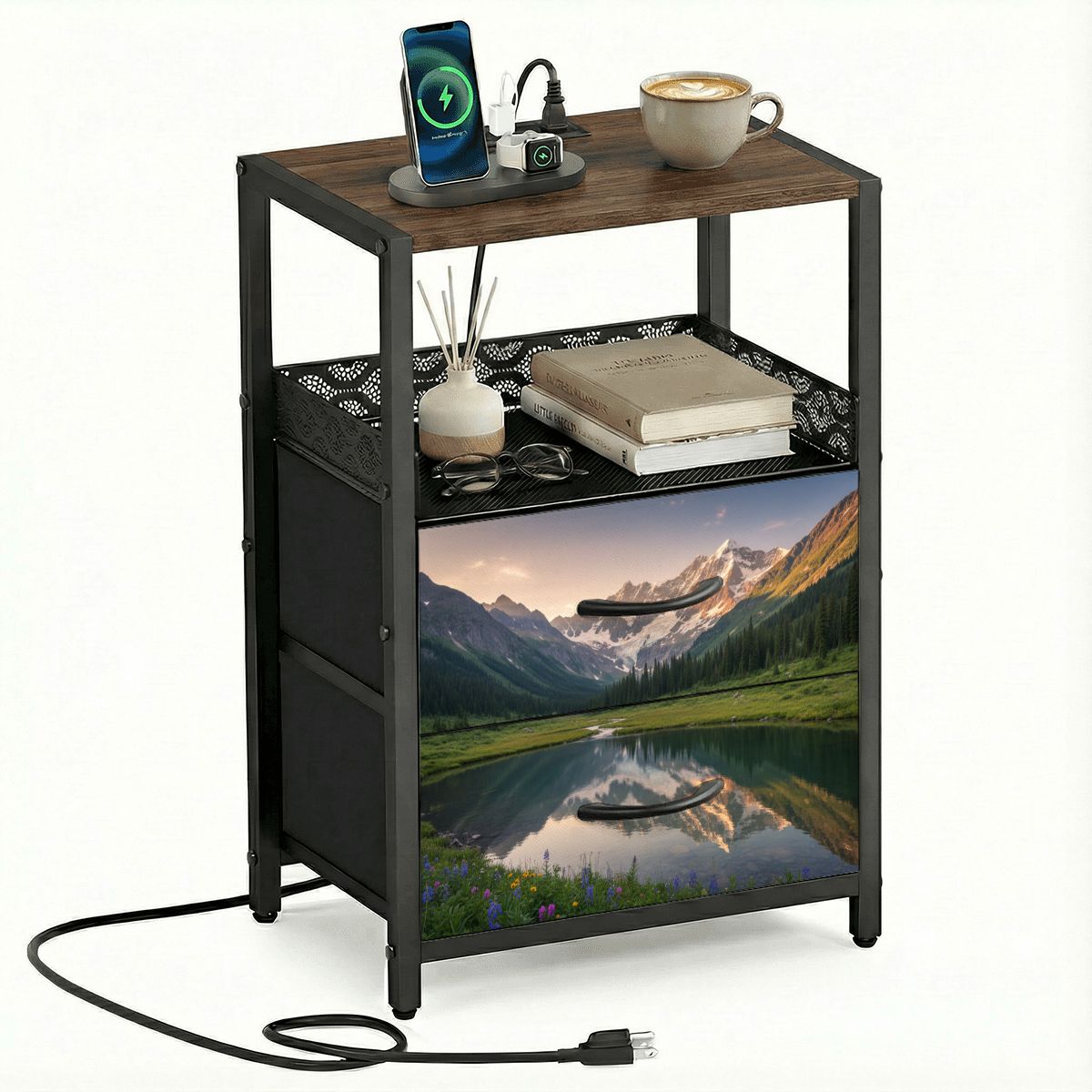 2Drawer Bedside Table 28