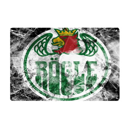 Rectangular Tin Sign Metal Sign Decor RÖGLE