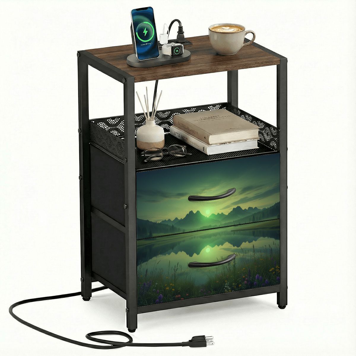 2Drawer Bedside Table 29