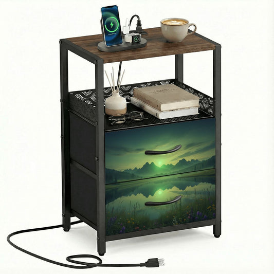 2Drawer Bedside Table 29