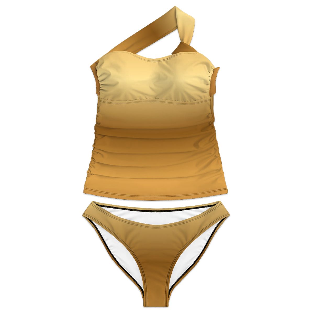 OneShoulder Two Piece Swimsuit
