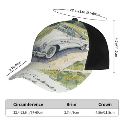 Baseball Cap - 1954 Buick Roadmaster Convertible vit