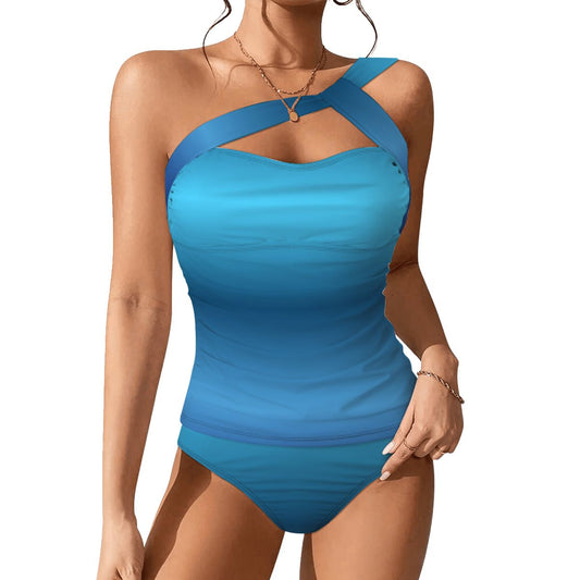 OneShoulder Two Piece Swimsuit
