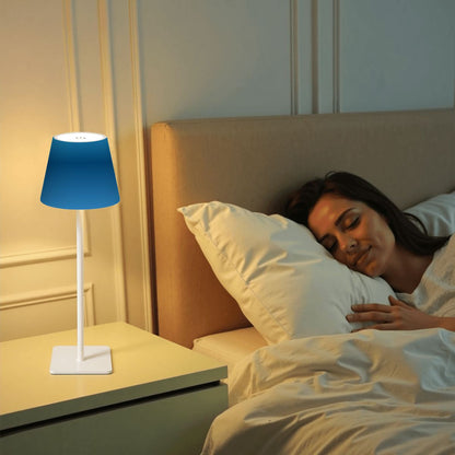 LED Cordless Table Lamp Blue
