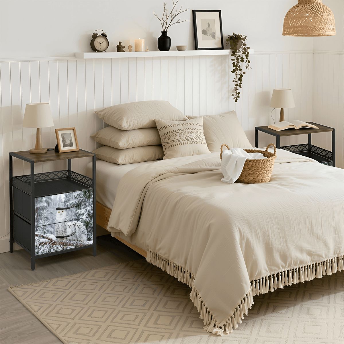 2Drawer Bedside Table 10