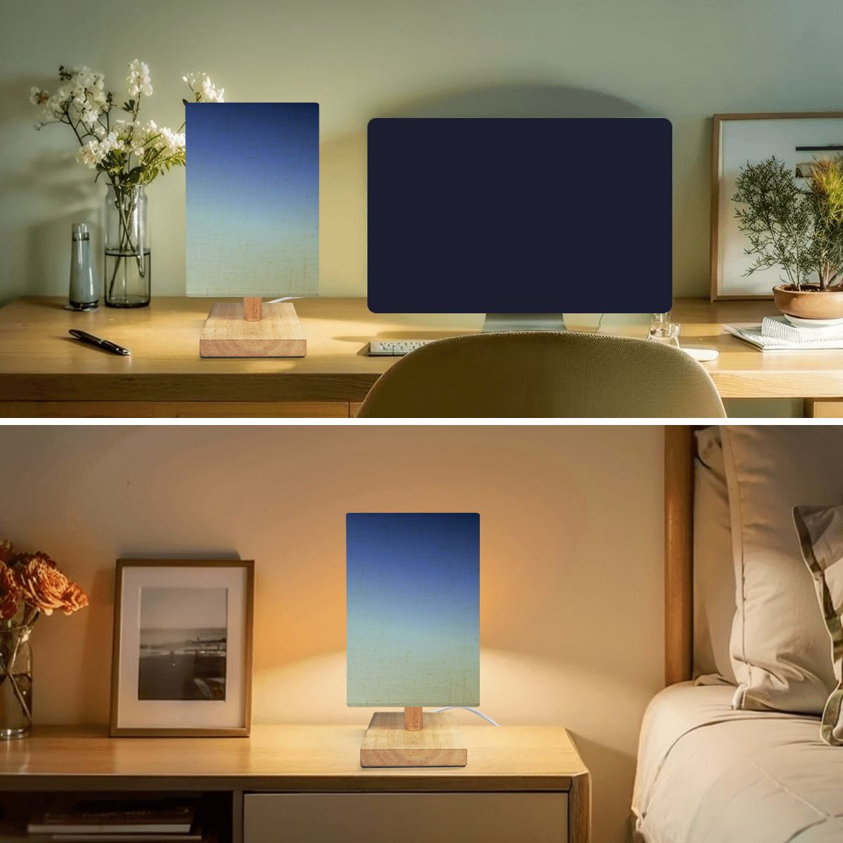 Square Table Lamp Invert