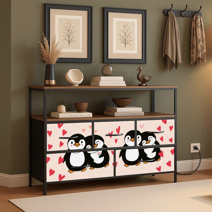 5Drawer TV Stand Dresser