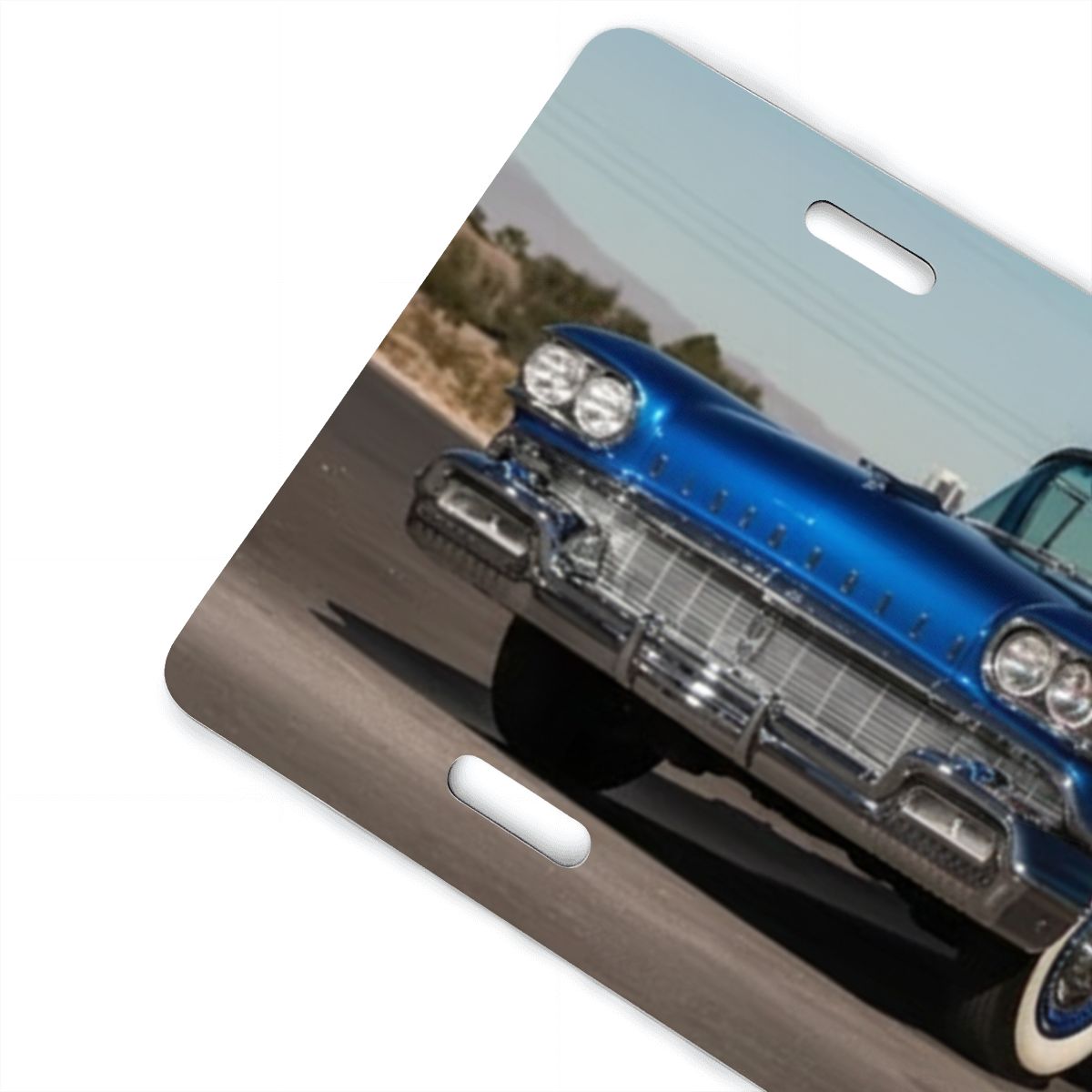 Aluminum License Plate 1958 Oldsmobile Dynamic 88 Convertible