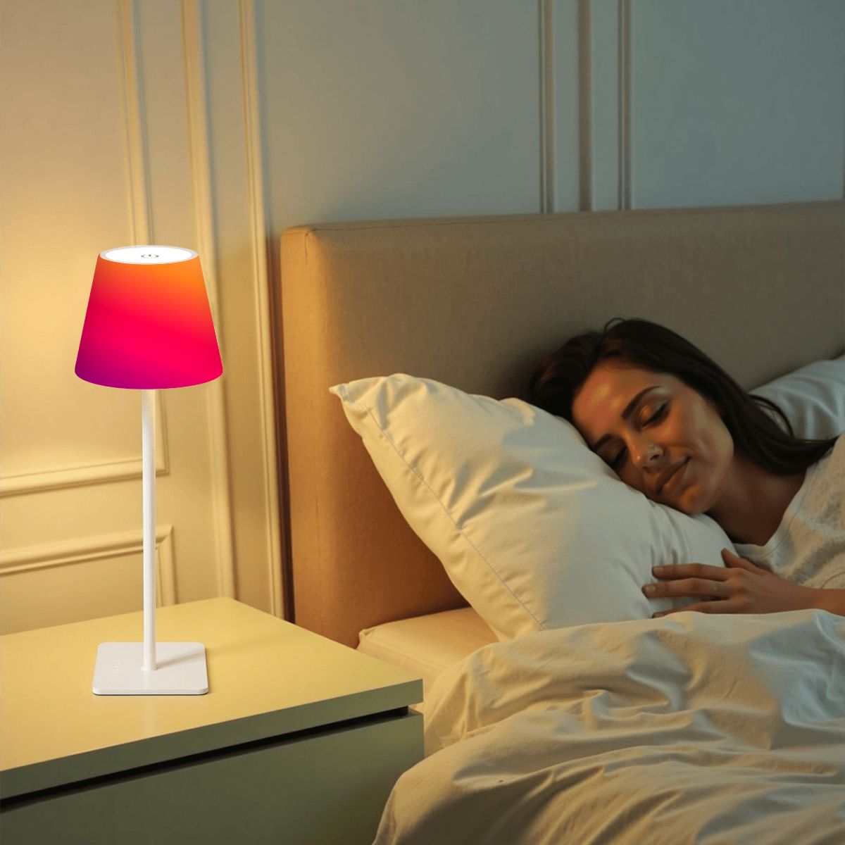 LED Cordless Table Lamp Technicolor